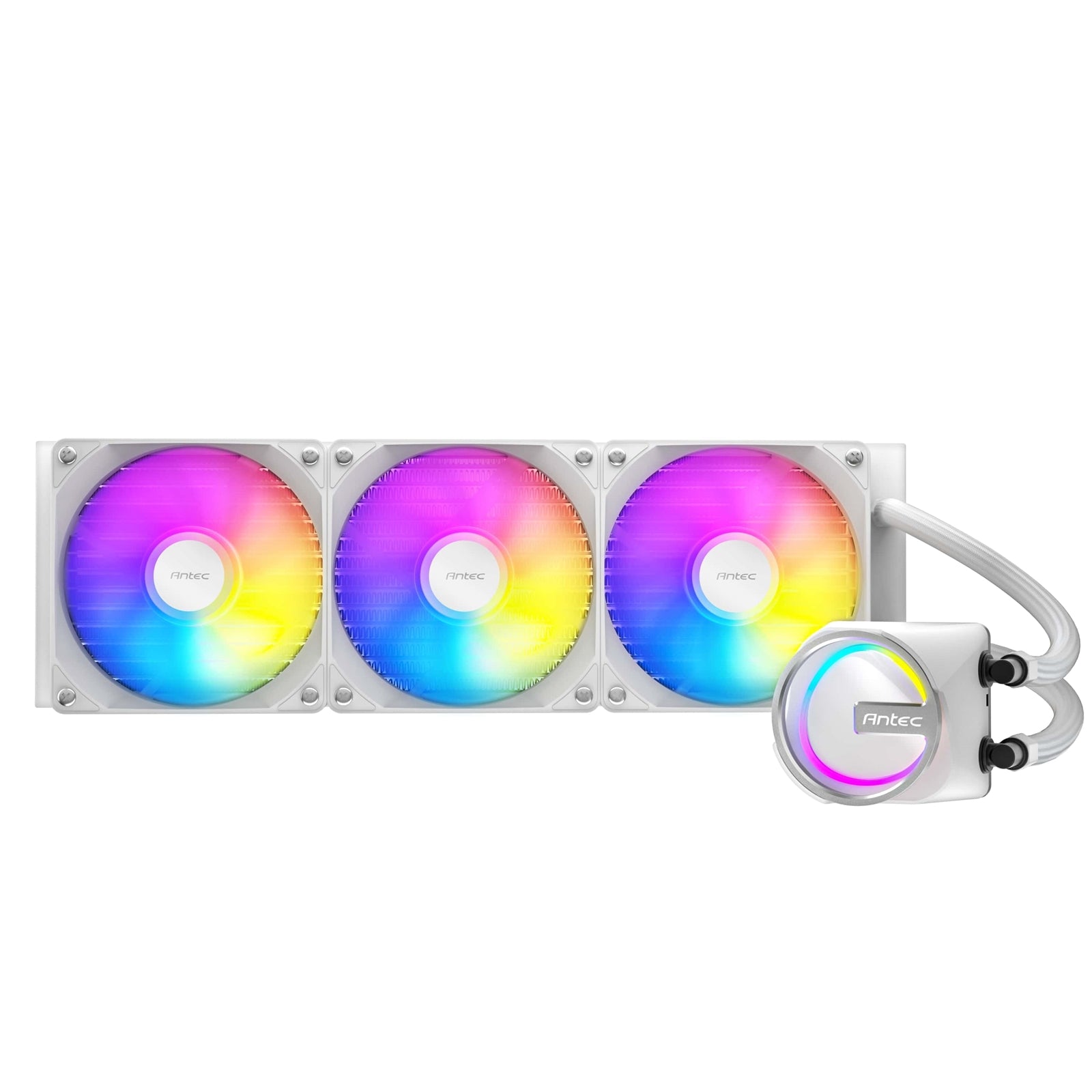 Antec Skeleton 360mm ARGB Liquid CPU Cooler White - 2000 RPM Antec Skeleton 360mm ARGB Liquid CPU Cooler White - 2000 RPM